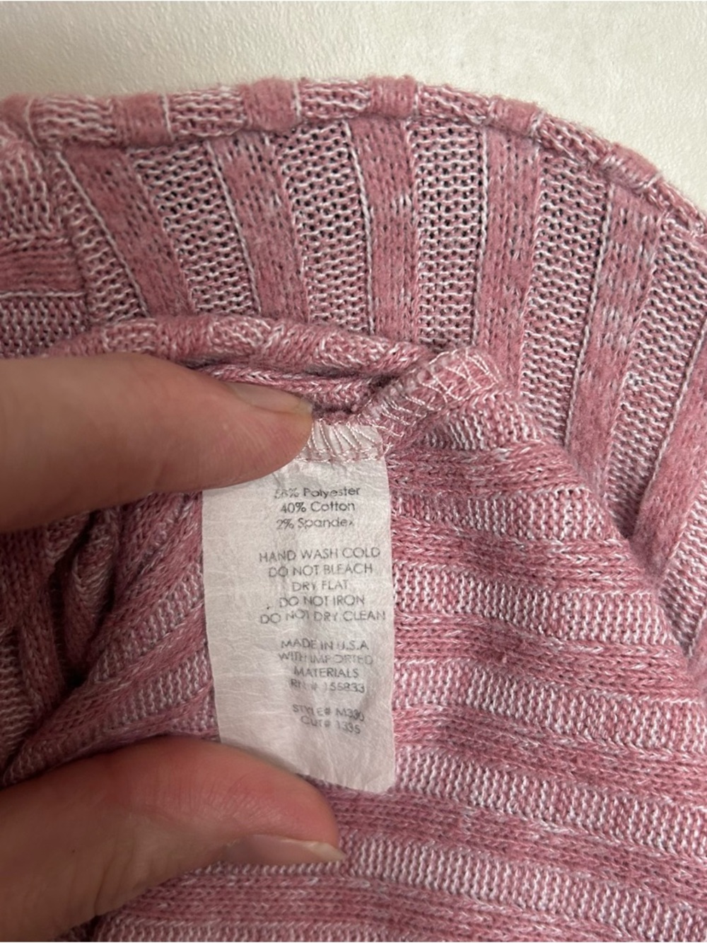 F21 Sweater Dusty Rose - Picture 6 of 9
